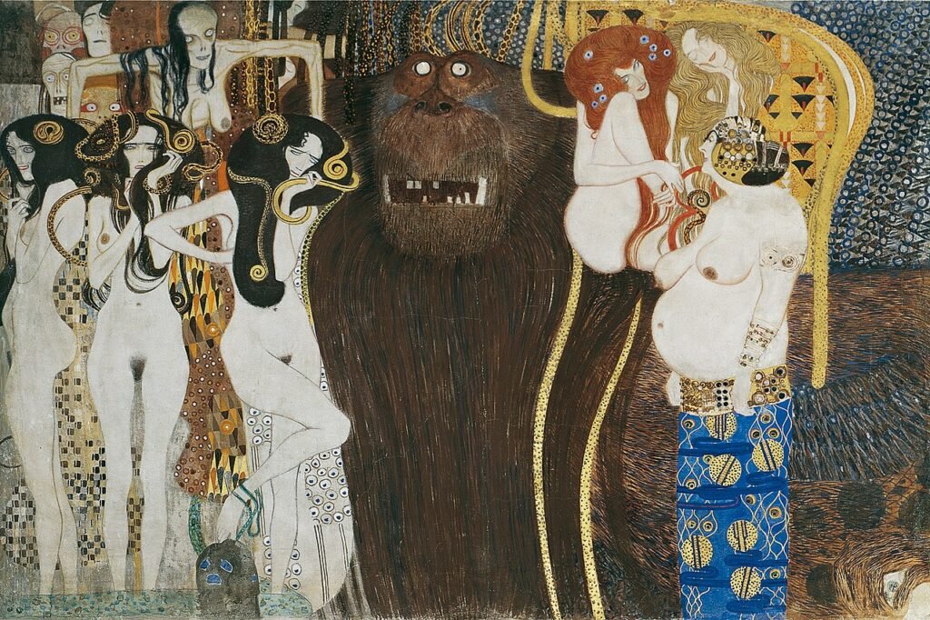 Beethoven Frieze by Gustav Klimt5